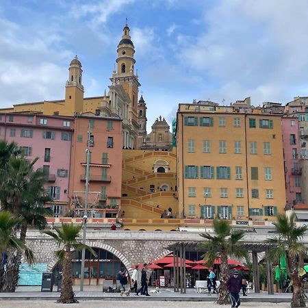 Studio Rue Pietonne Proche Plage Menton Exterior photo