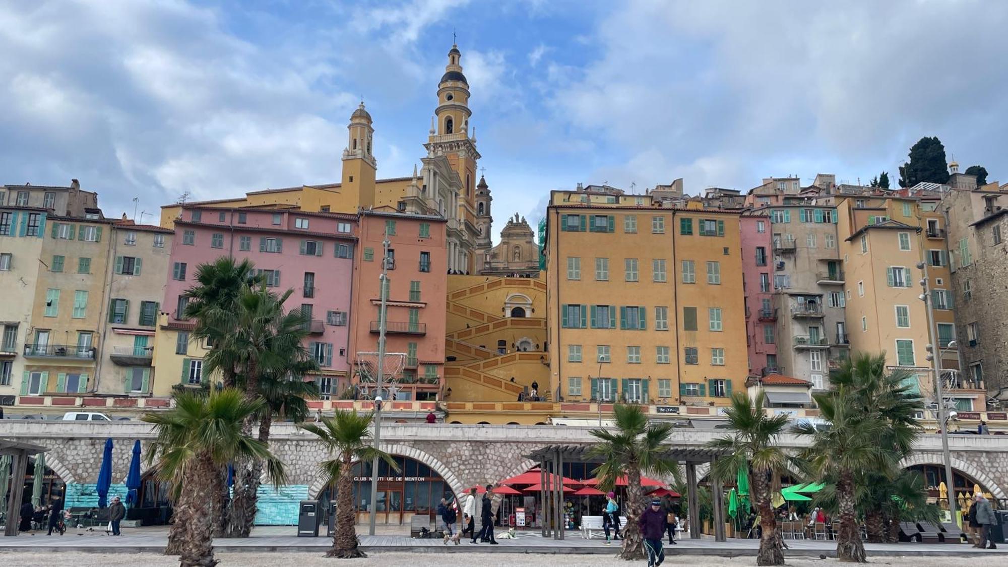 Studio Rue Pietonne Proche Plage Menton Exterior photo